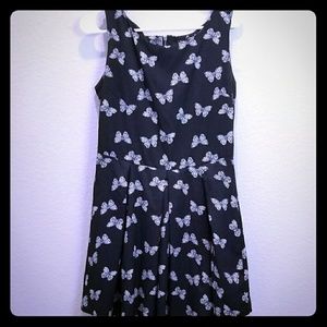 A-line butterfly dress